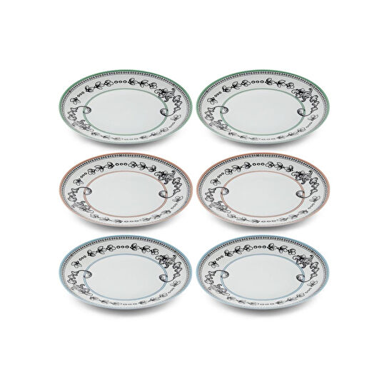 The Mia Bonjour Servis Tabağı 6 Kişilik