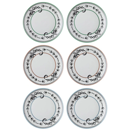 The Mia Bonjour Servis Tabağı 6 Kişilik