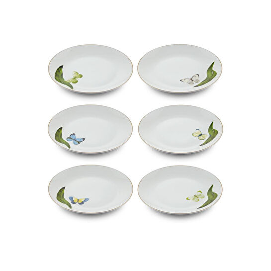 The Mia Folium Pasta Tabağı 6 Kişilik