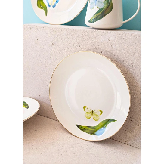 The Mia Folium Pasta Tabağı 6 Kişilik