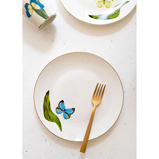 The Mia Folium Pasta Tabağı 6 Kişilik