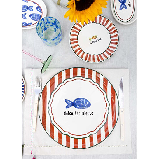 The Mia Fish Servis Tabağı 30 Cm