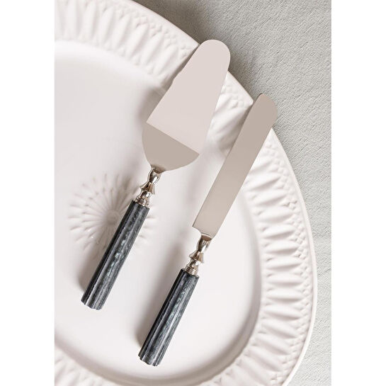 The Mia Deep Pasta Servis Seti 2 Parça