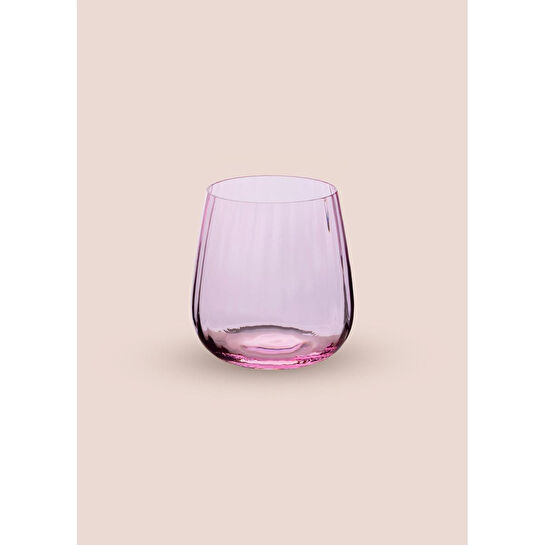 The Mia Cam Su Bardağı Pembe 450 Ml Brd0128