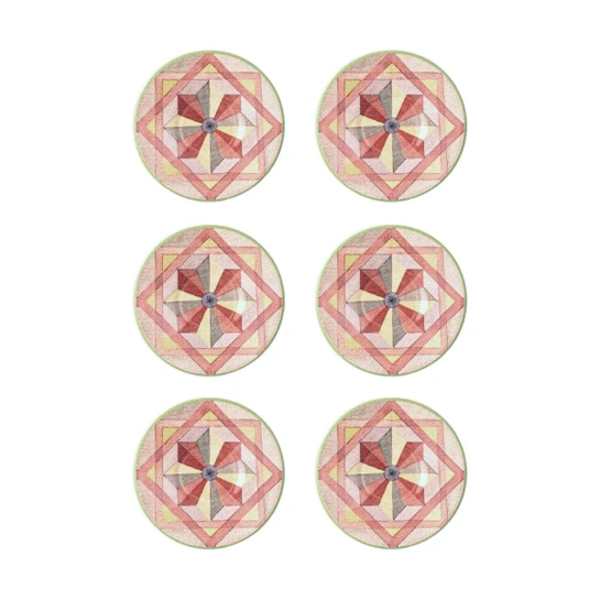 The Mia Dolce Vita Çay Tabağı 6lı Set 13 Cm