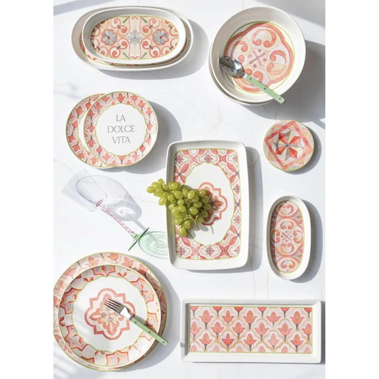 The Mia Dolce Vita Çay Tabağı 6lı Set 13 Cm