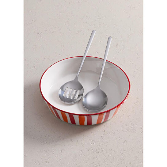 The Mia Giallo Servis Seti Gümüş 2 Parça