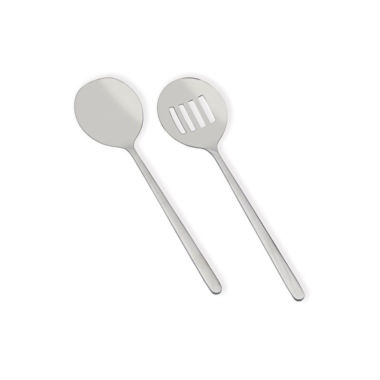 The Mia Giallo Servis Seti Gümüş 2 Parça