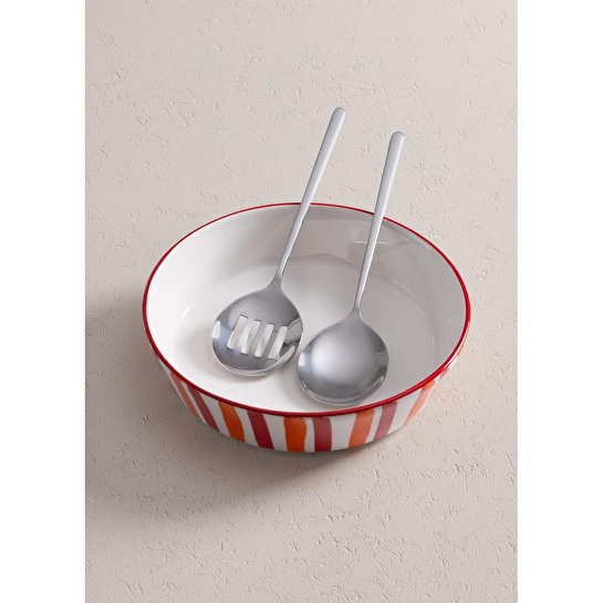 The Mia Giallo Servis Seti Gümüş 2 Parça