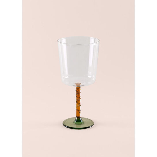 The Mia Line Şarap Kadehi Sarı 300 Ml