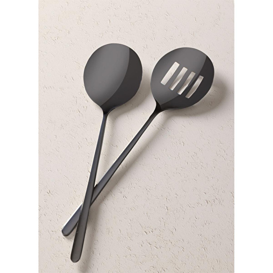 The Mia Giallo Servis Seti Siyah 2 Parça