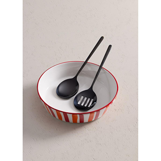 The Mia Giallo Servis Seti Siyah 2 Parça