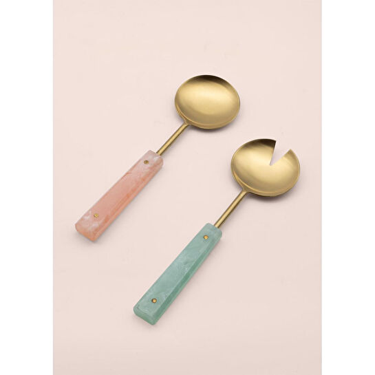 The Mia Duo Salata Servis Takımı 2 Parça