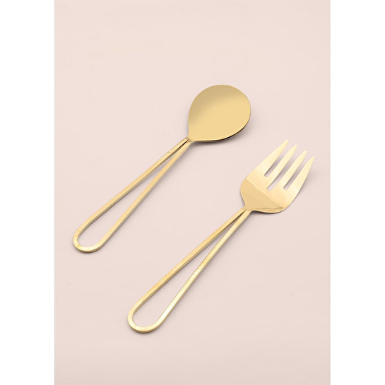 The Mia Stillo Salata Servis Takımı 2 Parça