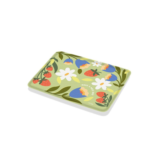 The Mia Spring Kaydırmaz Tepsi Yeşil 37x28 Cm