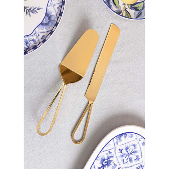 The Mia Stillo Pasta Servis Takımı 2 Parça