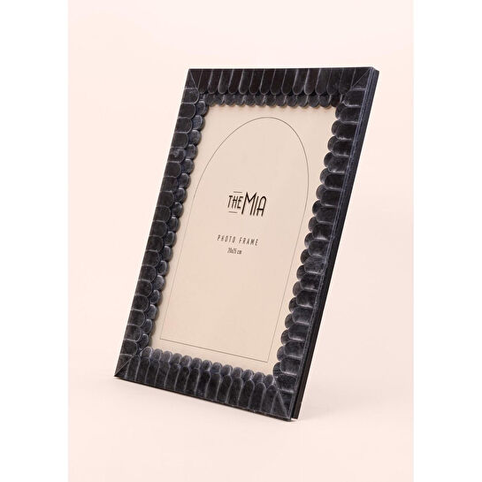 The Mia Wavy Fotoğraf Çerçevesi Siyah 25x30 Cm