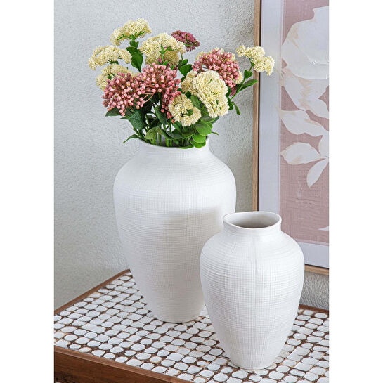 The Mia Pure Dekoratif Vazo 27x27x41 Cm