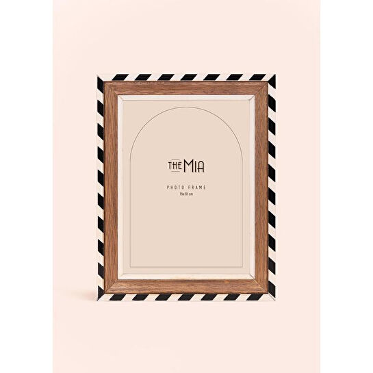 The Mia Striped Fotoğraf Çerçevesi 20x25 Cm