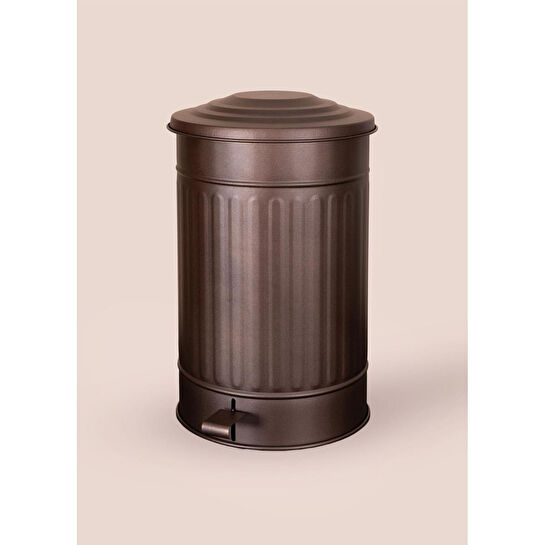 The Mia Çöp Kovası Mutfak 30 Lt Kahve