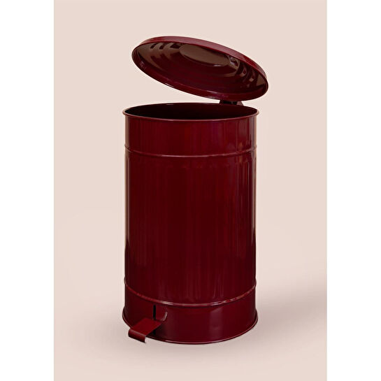The Mia Çöp Kovası Mutfak 30 Lt Bordo