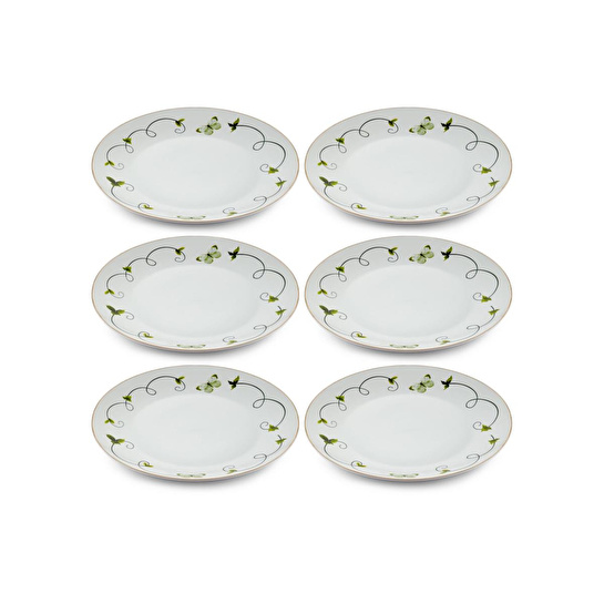 The Mia Butterfly Servis Tabağı 6 Kişilik