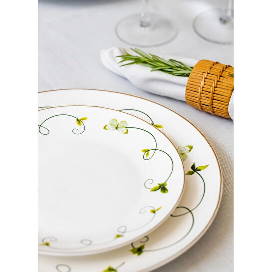 The Mia Butterfly Servis Tabağı 6 Kişilik