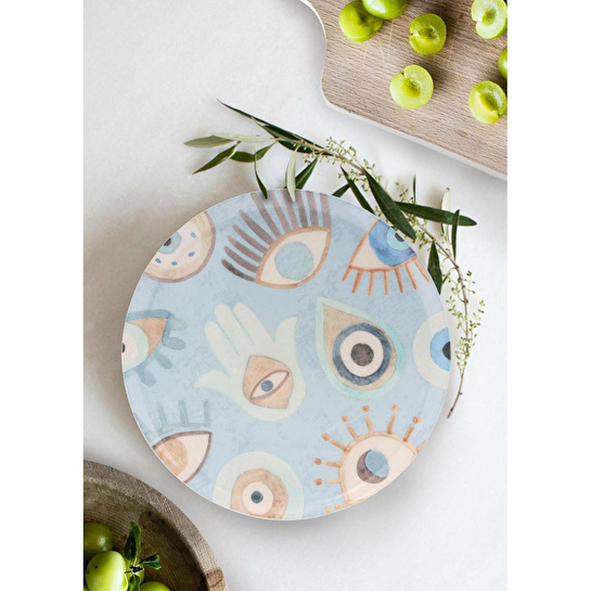 The Mia Amulet Servis Tabağı - 30 Cm