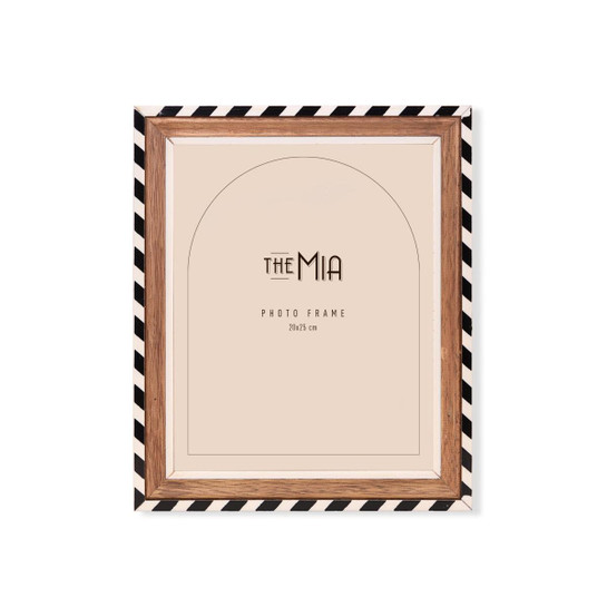 The Mia Striped Fotoğraf Çerçevesi 25x30 Cm
