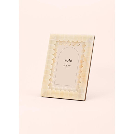 The Mia Wavy Fotoğraf Çerçevesi Sarı 15x20 Cm