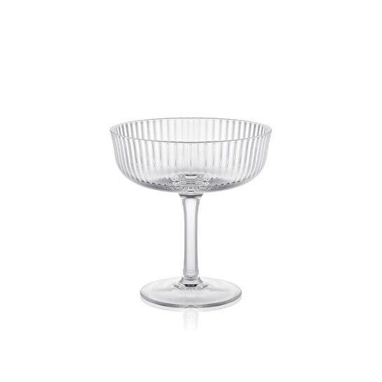 The Mia Ayaklı Cam Dondurma Kasesi 11x12 Cm