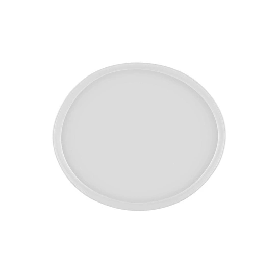 The Mia Cotta Limoges Servis Tabağı Beyaz 27x23 Cm