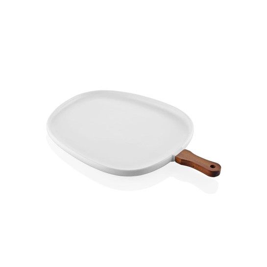 The Mia Woody Porselen Servis 44x30 Cm