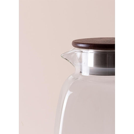 The Mia Wooden Cam Sürahi 2000 Cc Sse0034