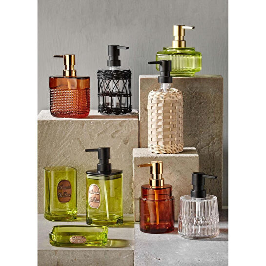 The Mia Jabonera Sıvı Sabunluk Amber 330 Ml