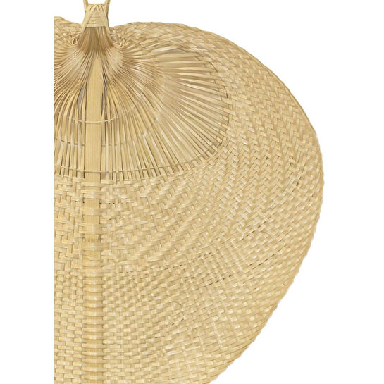 The Mia Dekoratif Bambu Duvar Dekoru 3x48x58 Cm