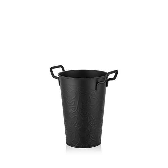 The Mia Vazo 30 Cm - Siyah