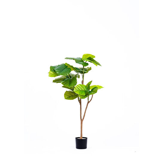 The Mia Ficus Umbellata Yapay Ağaç Yeşil 4 Dallı 120 Cm