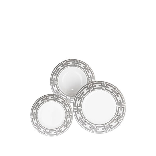 Royal Canterbury Riverie Metallic 60 Parca Yemek Takımı