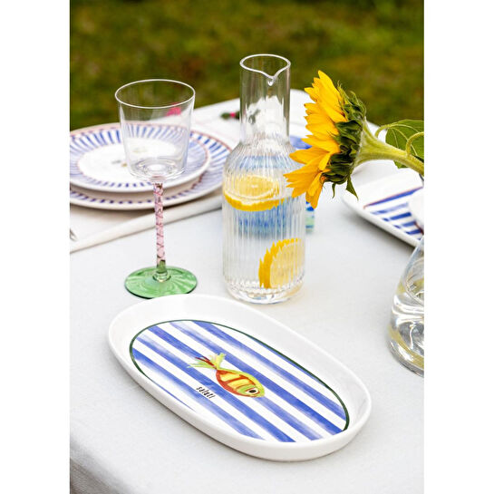 The Mia Fish Oval Servis 2li 29 Cm