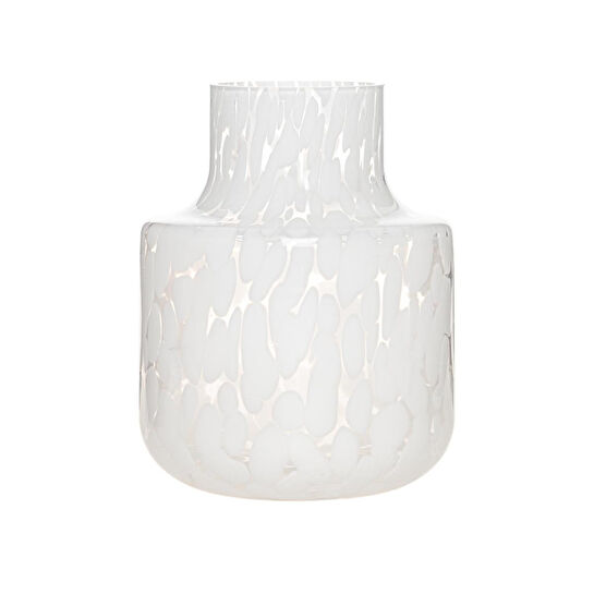 The Mia Blanco Cam Vazo 18x24 Cm