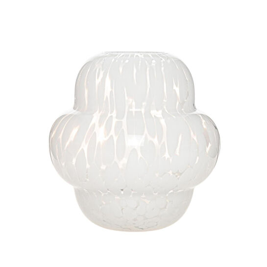 The Mia Blanco Cam Vazo 20x22 Cm