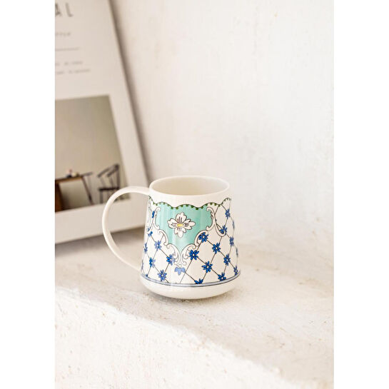 The Mia Amore Blue Porselen Kupa Kpa0259 340 Cc