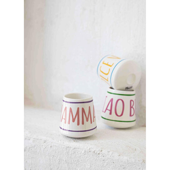 The Mia Mamma Mia Porselen Kupa Kpa0248 180 Cc