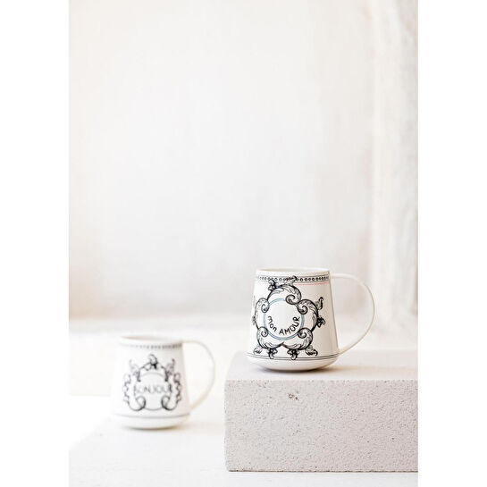 The Mia Mon Amour Porselen Kupa Kpa0255 340 Cc