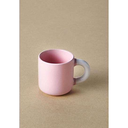 The Mia Colorida Espresso Ve Türk Kahvesi Fincanı Pembe