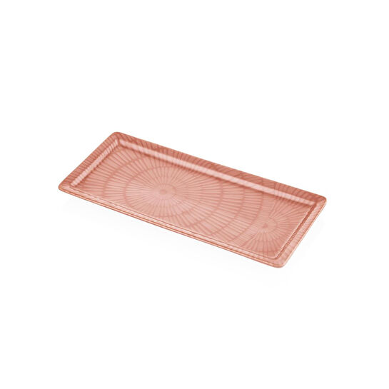 The Mia Noon Dikdörtgen Servis Somon 35x16 Cm