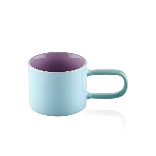 The Mia Rainbow Porselen Kupa Mavi 270 Ml