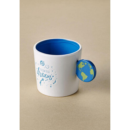 The Mia Dünya Kulplu Kupa 450 Ml