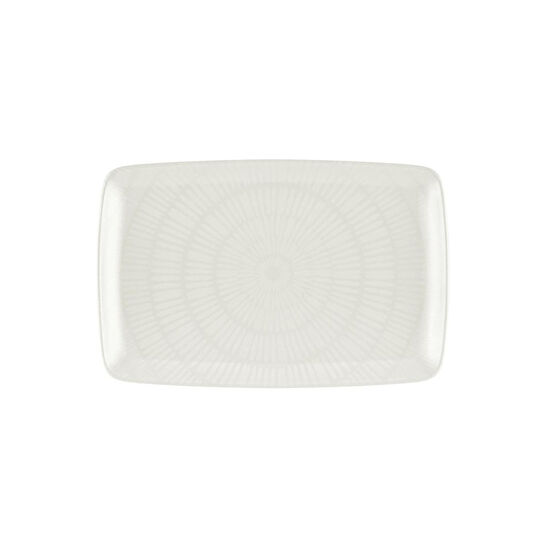 The Mia Noon Dikdörtgen Servis Krem 34x25 Cm